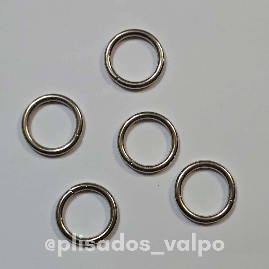 Argolla niquelada 16x2,5mm