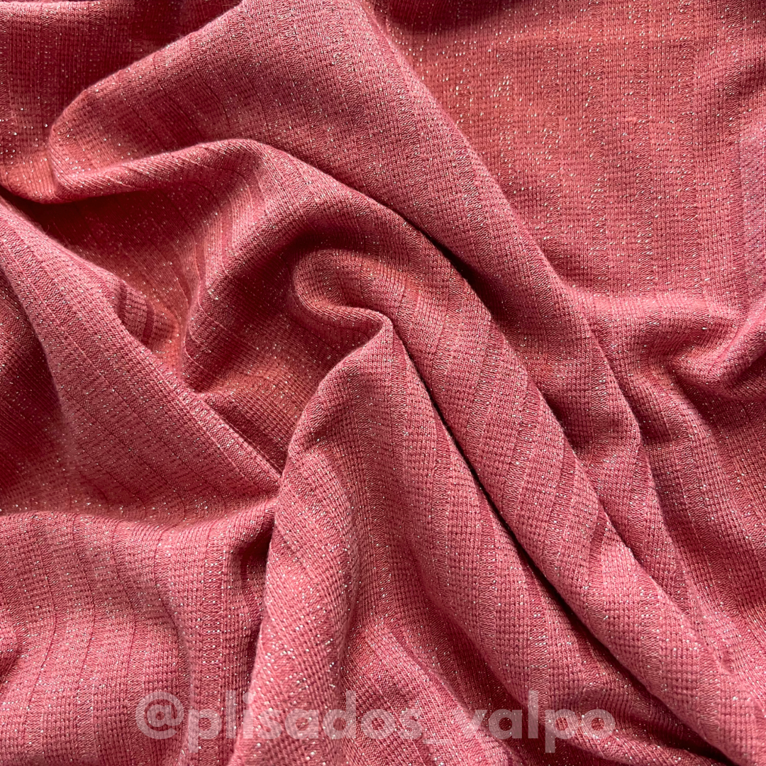 Canutón lurex / rose