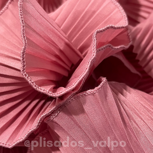 Plisado popelina / palo rosa