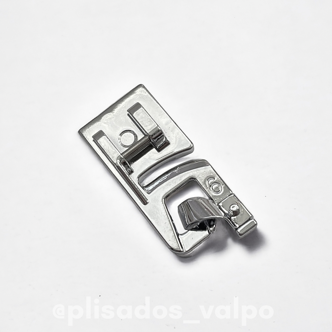 Prensatelas dobladillo enrrollado 6mm