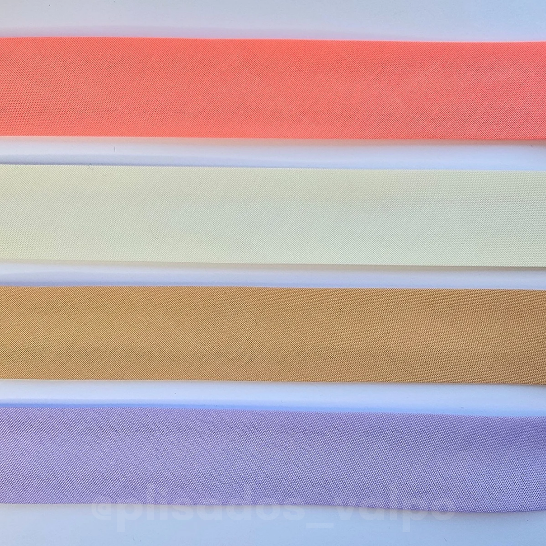 Sesgo algodón / 25 mm