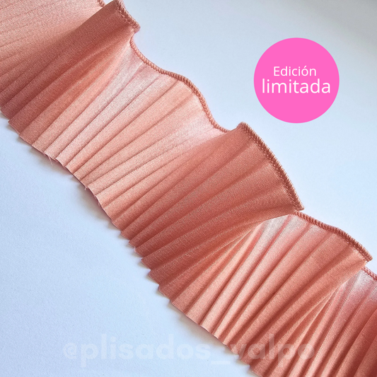 Plisado satín / Peach