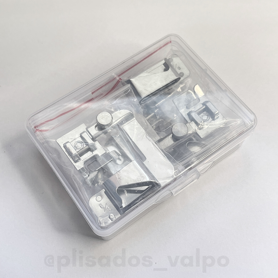Set 6 prensatelas para dobladillo