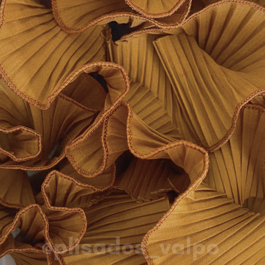 Plisado popelina / camel