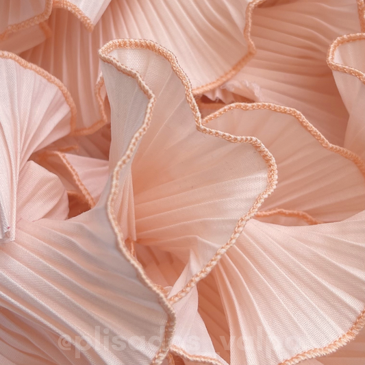 Plisado popelina / damasco pastel