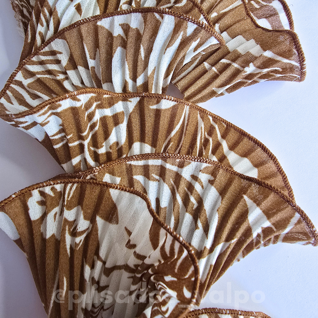 Plisado gasa / botanical camel