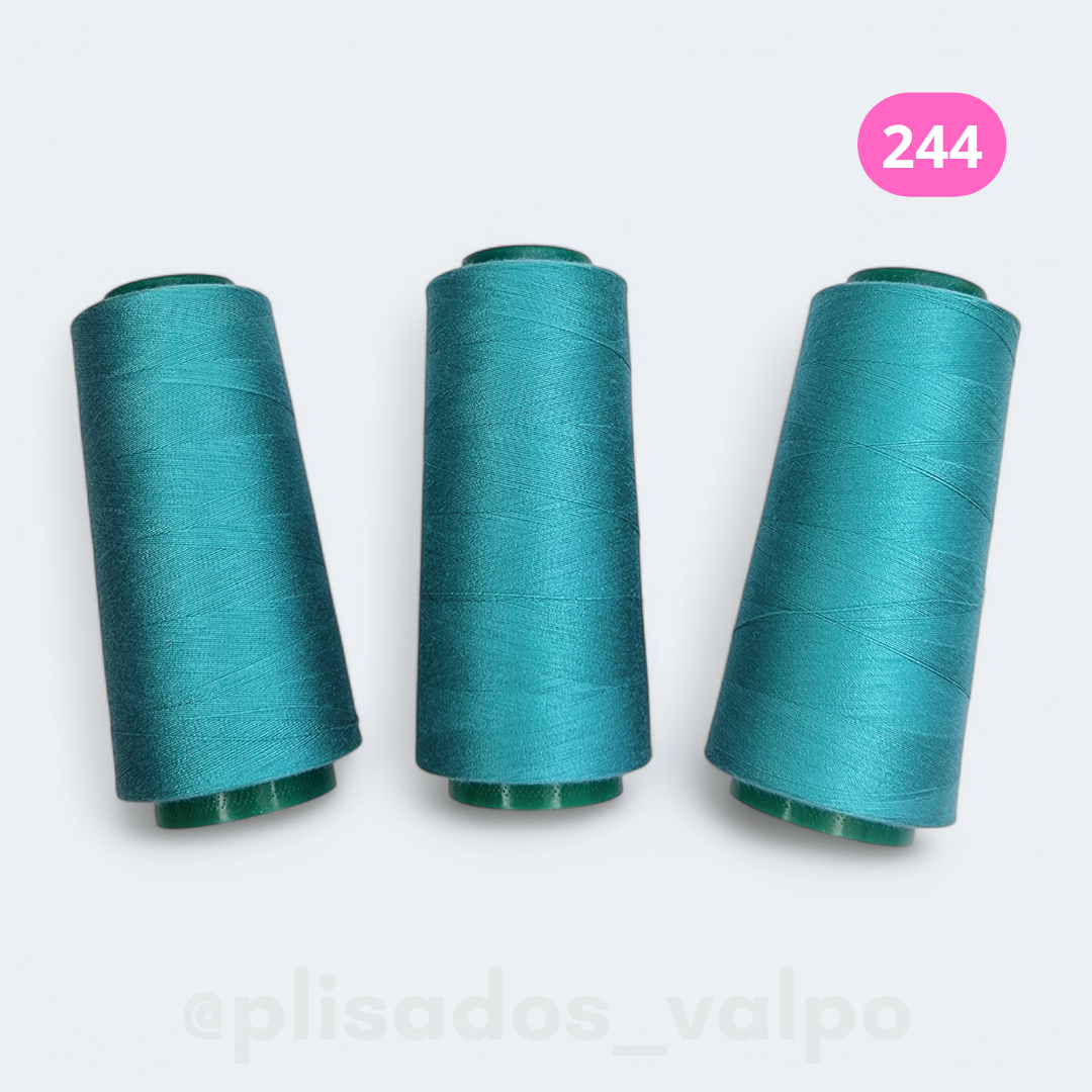 Hilo de coser SABLE alta resistencia / verde turquesa (244)