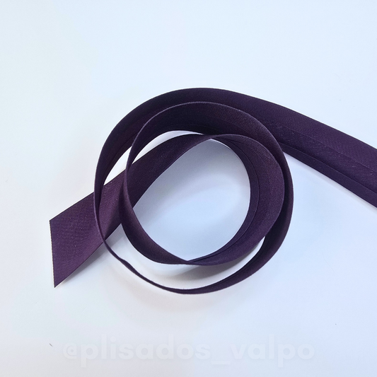 Sesgo 25 mm morado / 20 mts