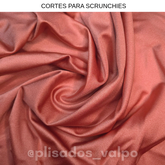 Lycra Dupont / pink peach satinado