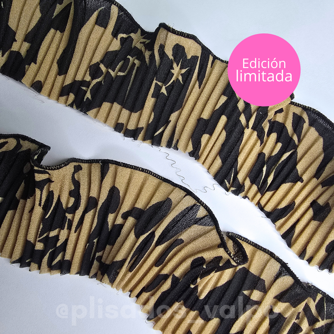 Plisado gasa / aesthetic beige