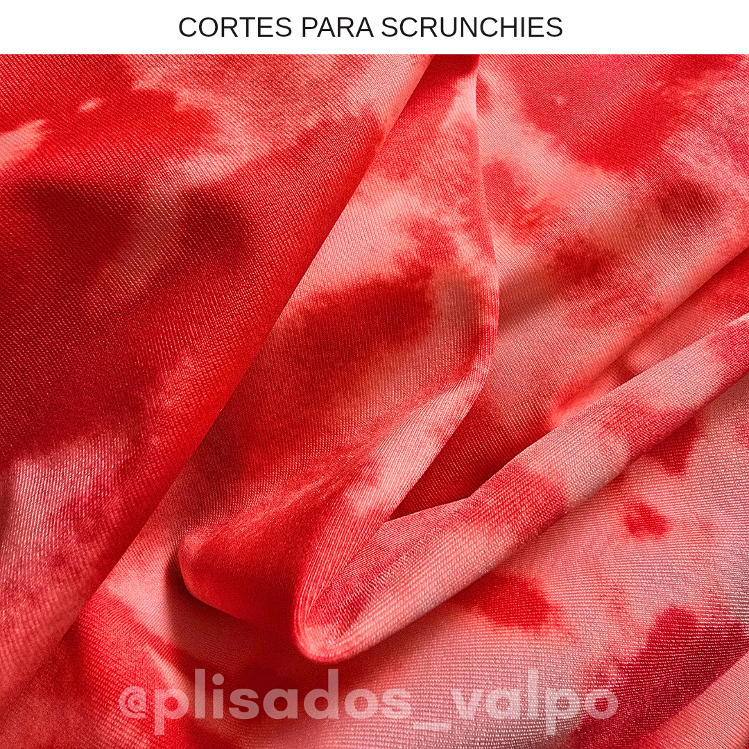 Lycra Dupont / tie dye coral