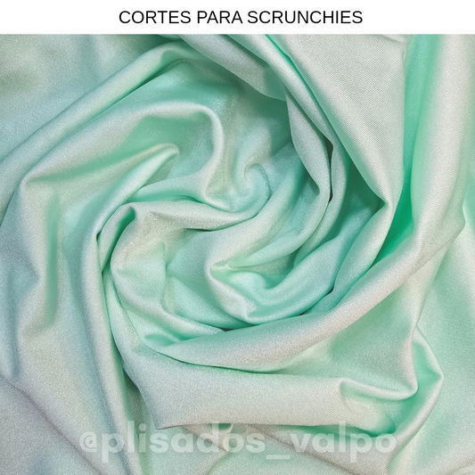 Lycra Dupont / menta pastel satinado