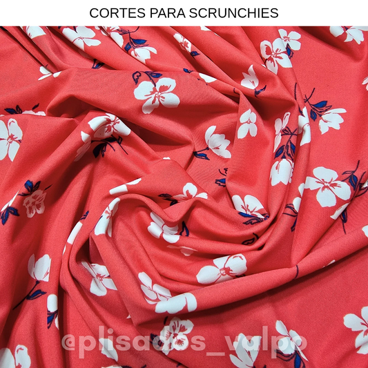 Lycra dupont / Jardín rojo