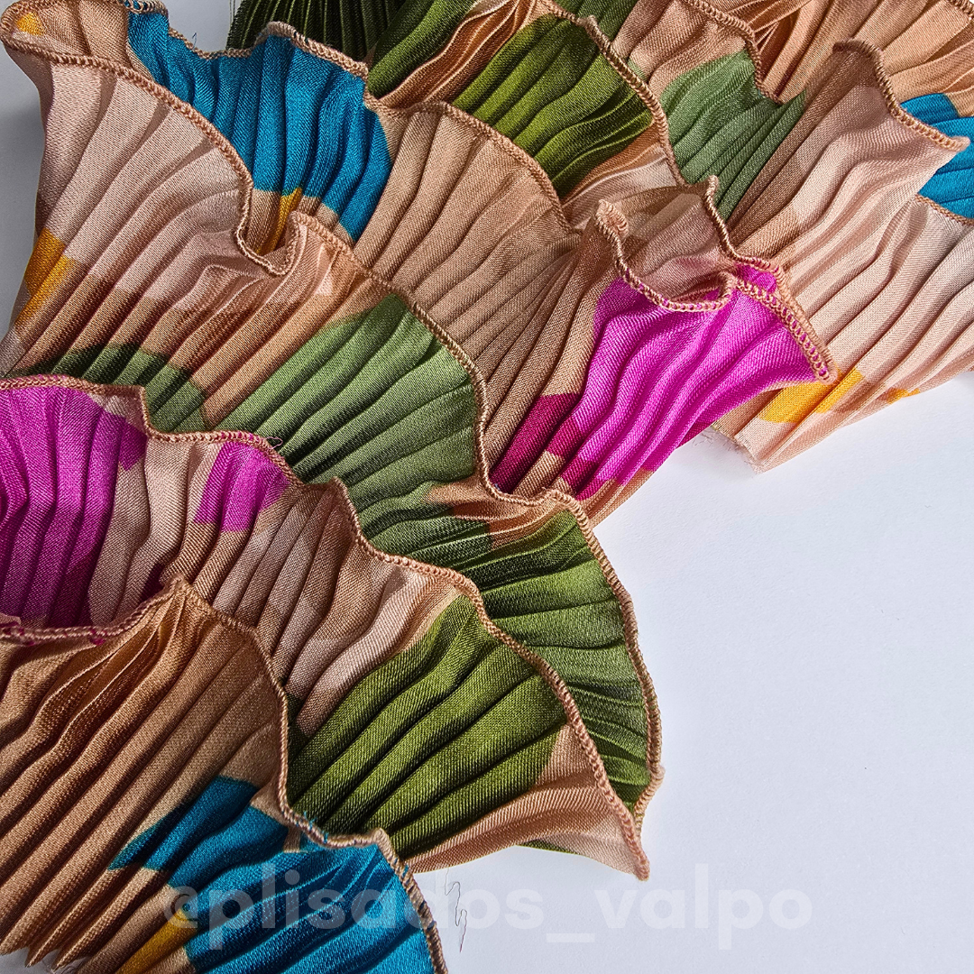 Plisado satín / good vibes