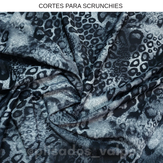 Lycra Dupont /animal print gris