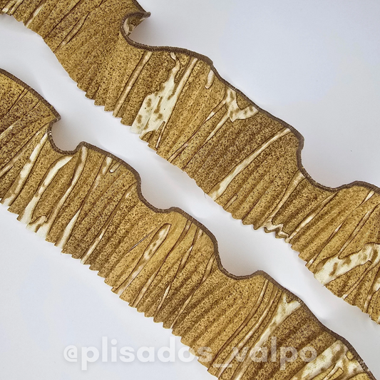 Plisado micro fibra / Aesthetic ocre