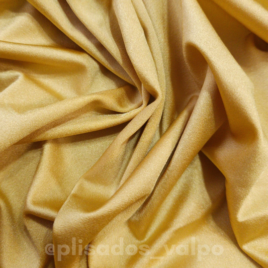 Lycra Dupont / dorado satinado 1mt