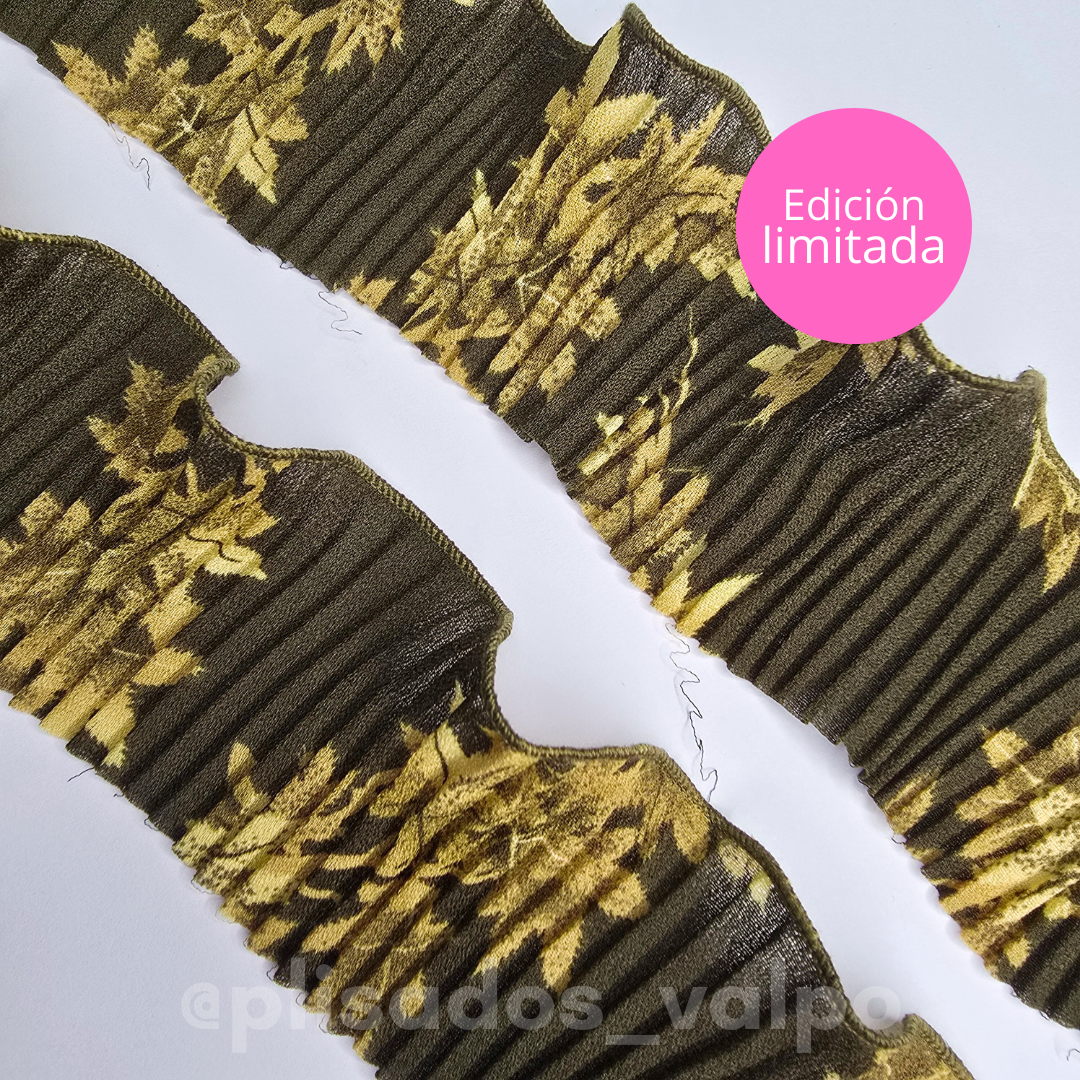 Plisado gasa / bosque