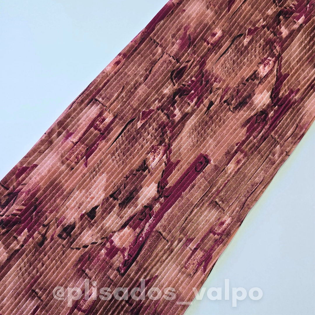 Plisado micro fibra / Aesthetic palo rosa
