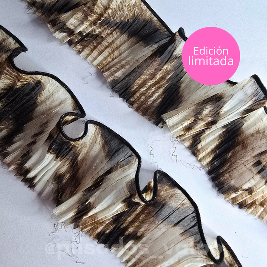 Plisado gasa / savage gold