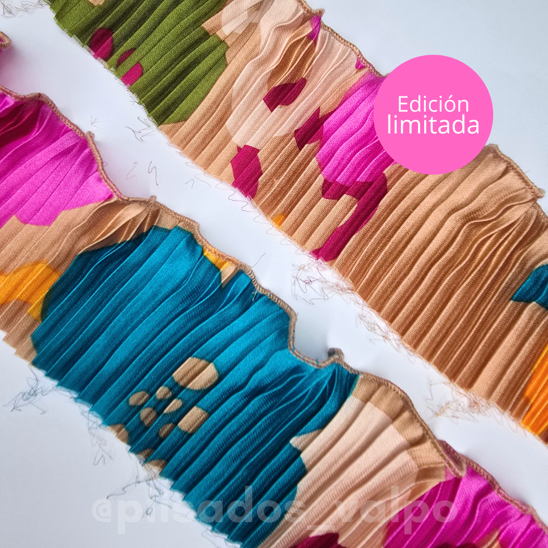 Plisado satín / good vibes