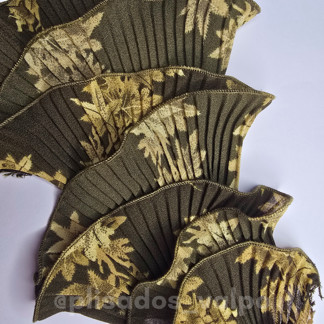 Plisado gasa / bosque