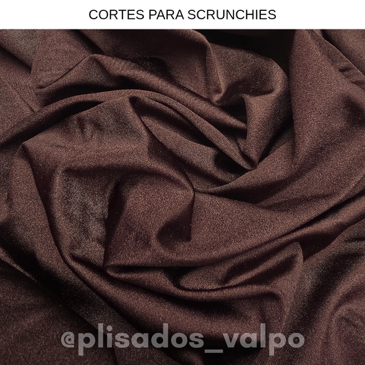 Lycra Dupont / chocolate satinado
