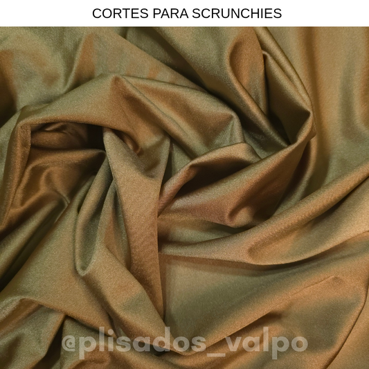 Lycra Dupont / dorado oscuro satinado