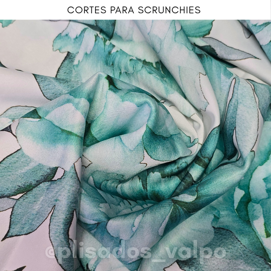 Pandora satín / jardín blanco