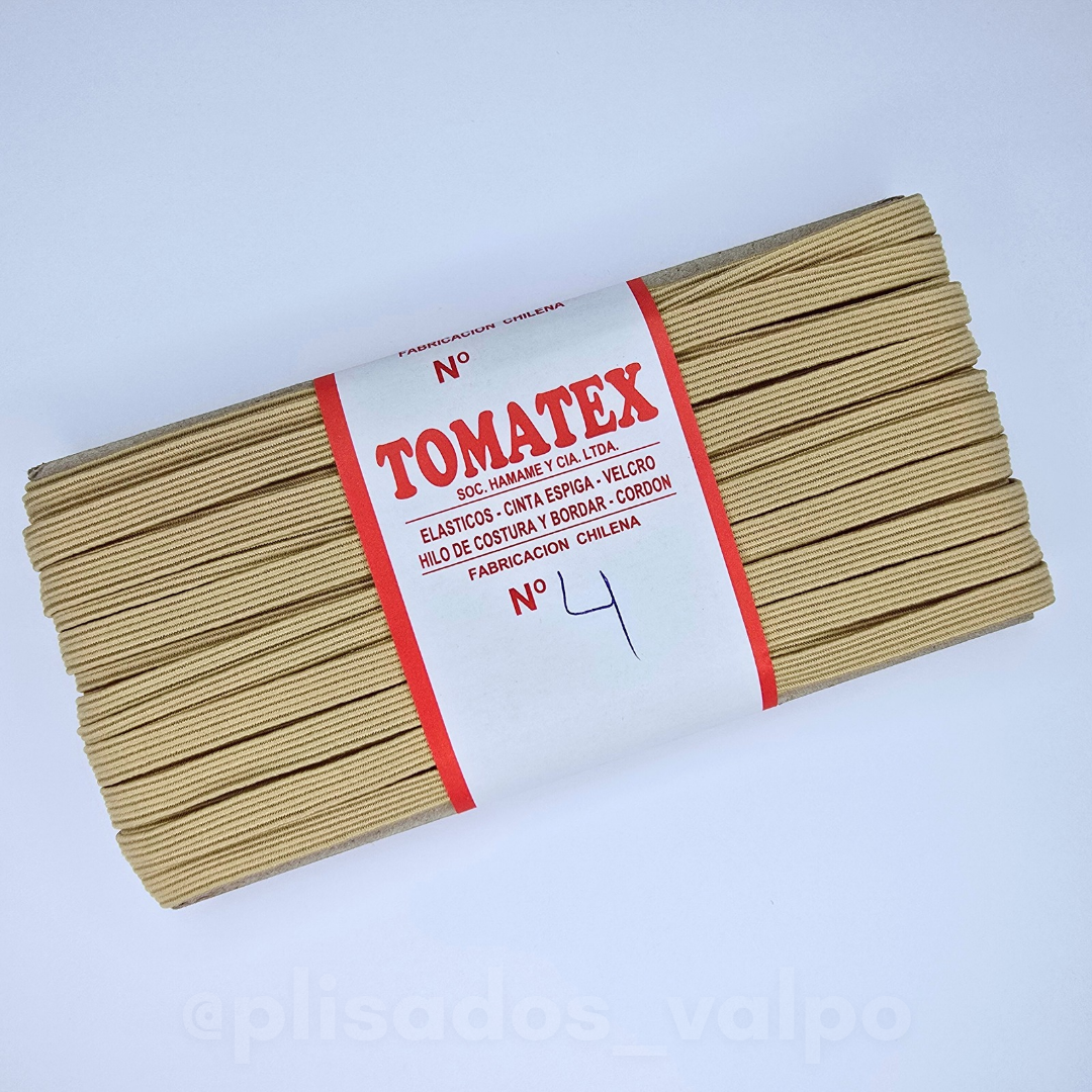 Elástico TOMATEX N°4 / beige