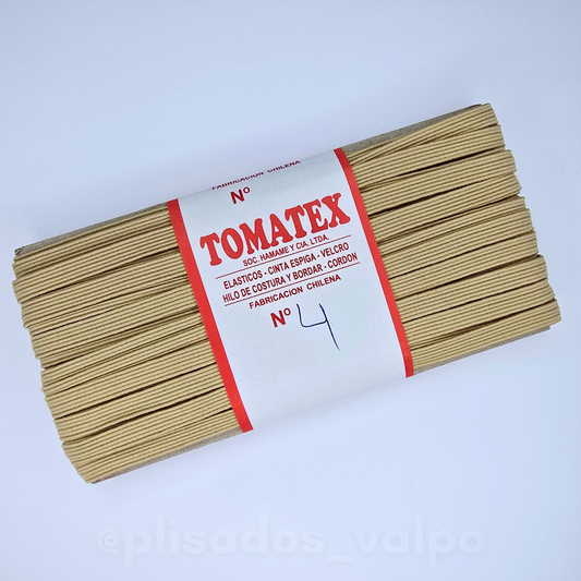 Elástico TOMATEX N°4 / beige