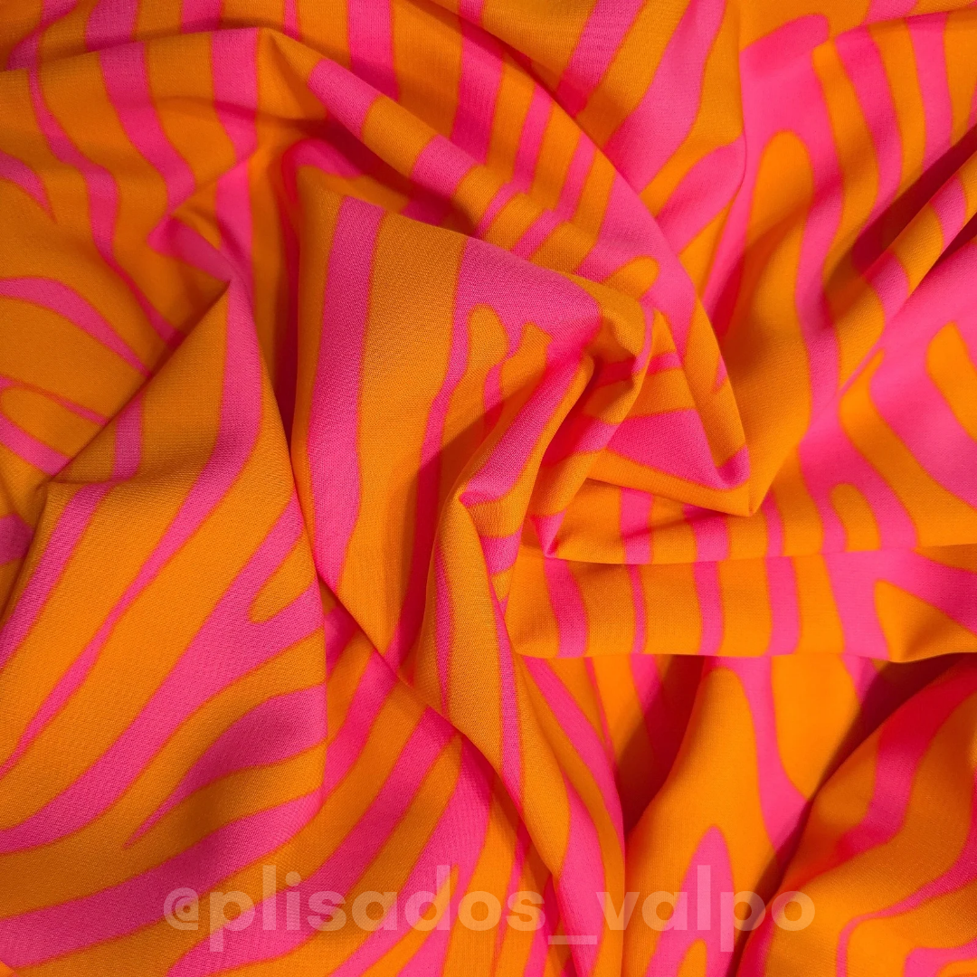 Micro fibra / cebra pink 1mt