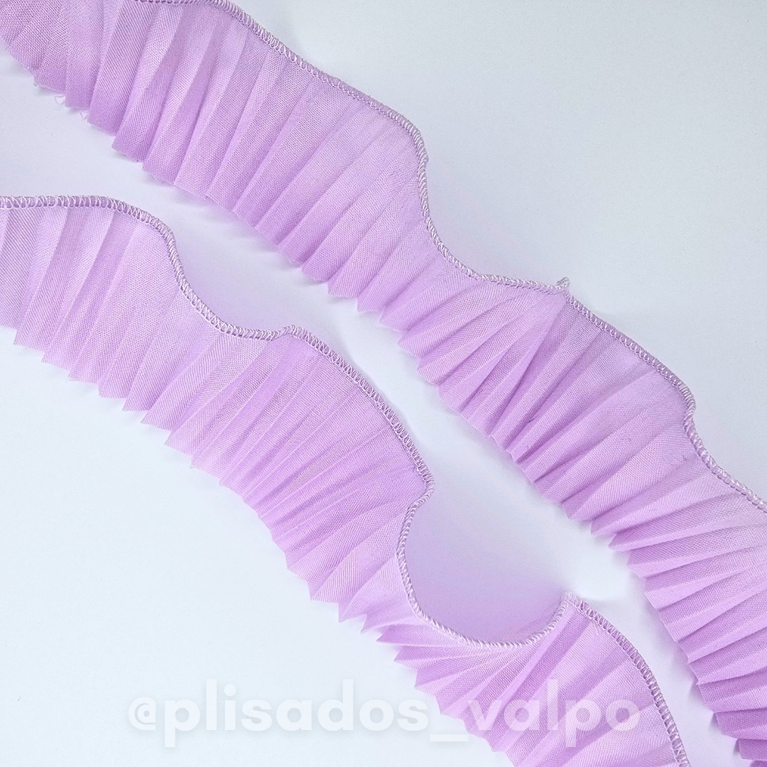 Mini plisado / Lila B.blanco