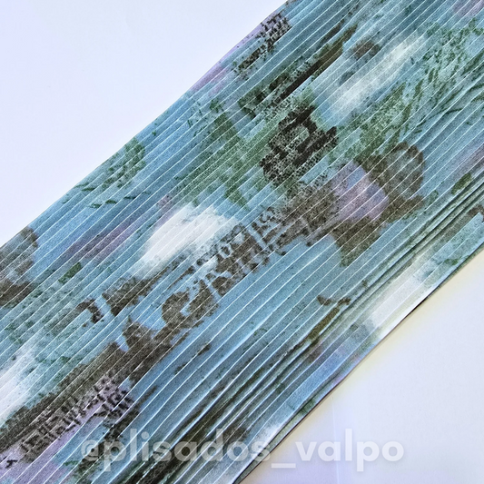 Plisado micro fibra / Aqua