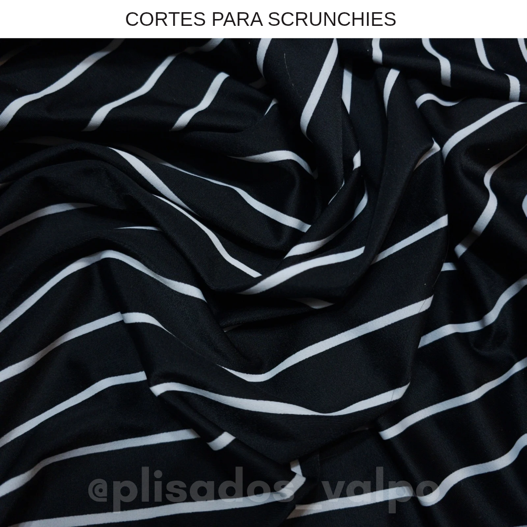 Lycra Dupont / líneas negro