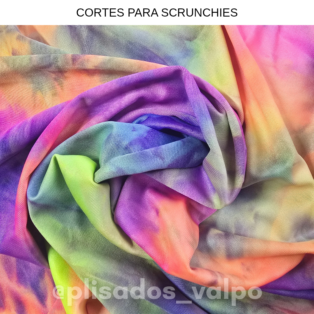 Lycra dupont / tie dye arcoiris