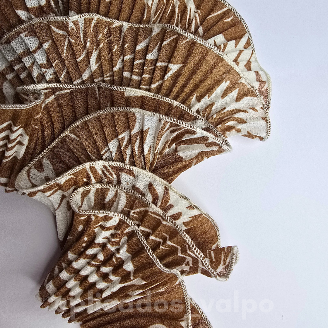 Plisado gasa / botanical camel