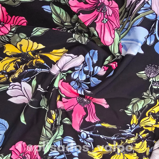 Lycra dupont / floralia XL