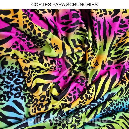 Lycra dupont / Animal print multicolor