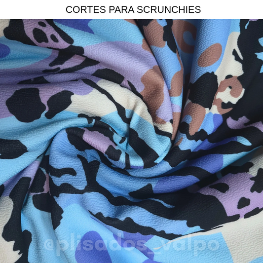 Lycra Sofía / Animal print multicolor