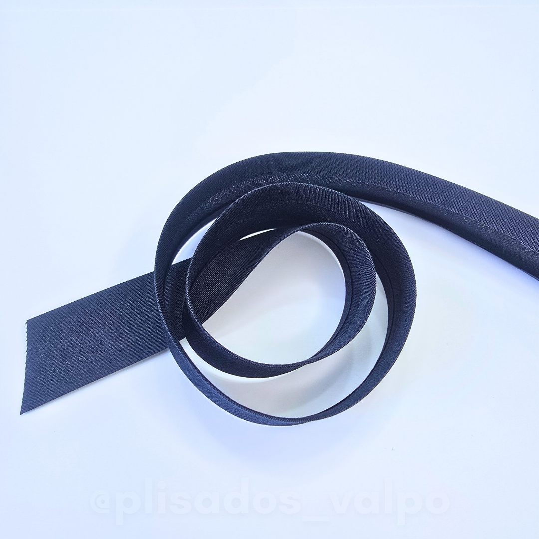 Sesgo 25 mm azúl marino / 20 mts