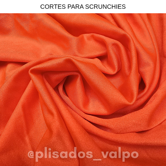 Lycra Dupont / naranja satinado