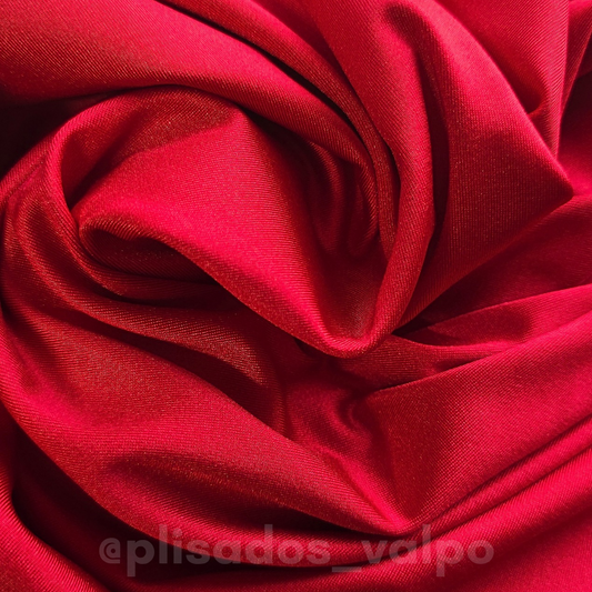 Lycra Dupont / Rojo bandera satinado 1 mt.