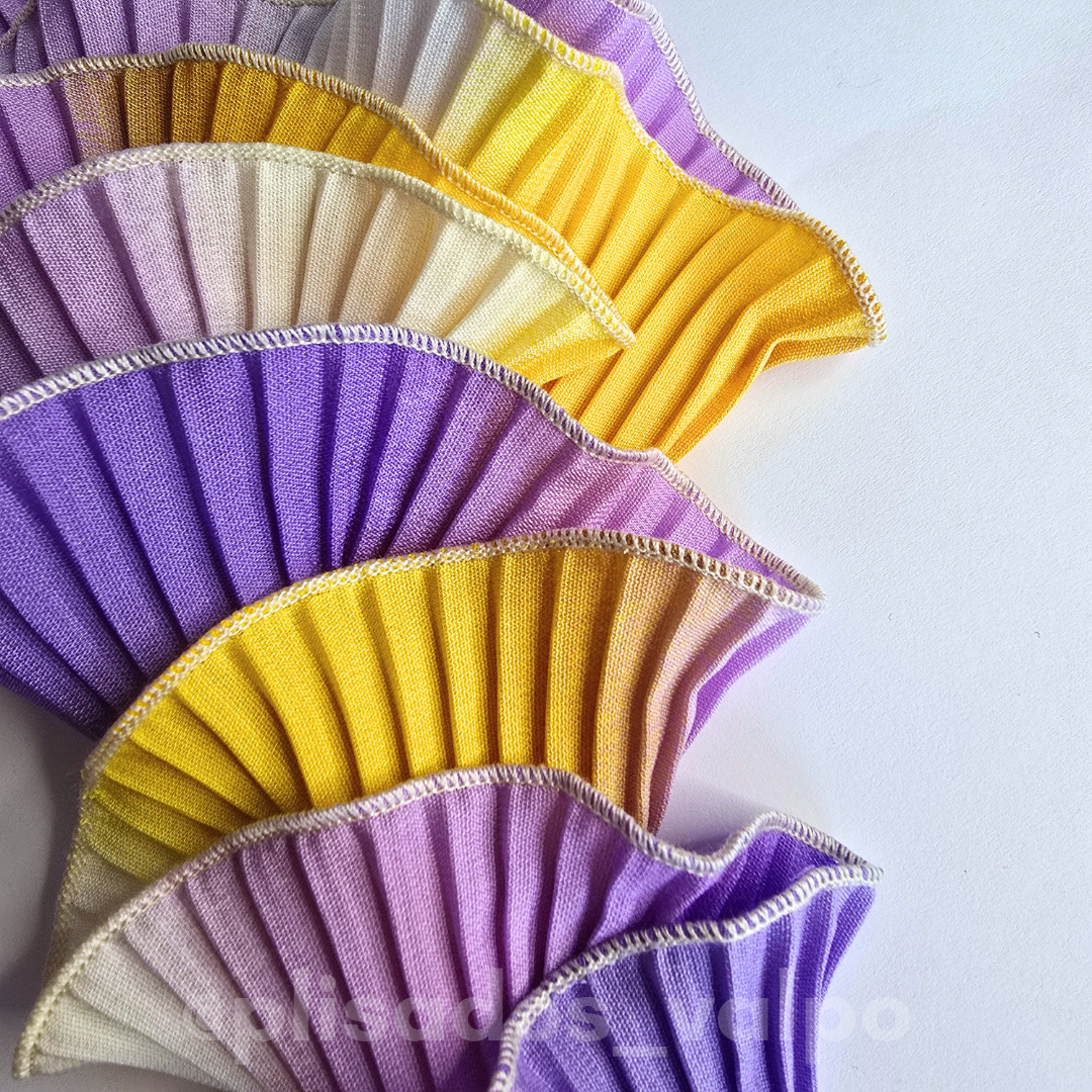 Plisado micro fibra / arcoiris