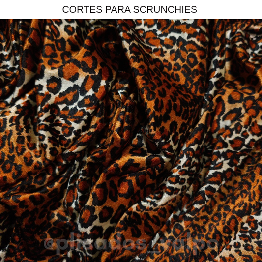 Terciopelo animal print