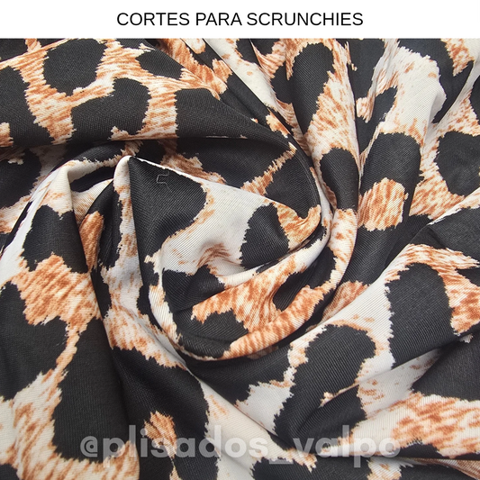 Lycra dupont / animal print beige