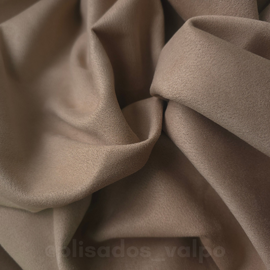Scuba suede / moka 1 mt.