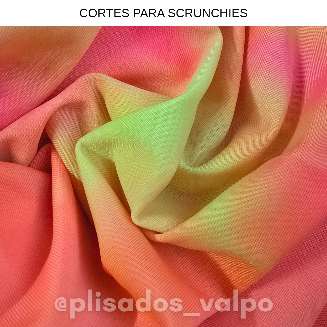 Lycra dupont / tie dye naranjo
