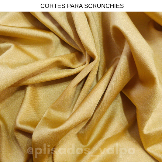 Lycra Dupont / dorado satinado