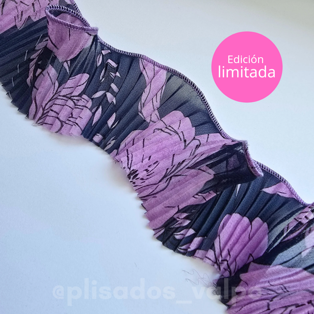 Plisado gasa / Soft mauve